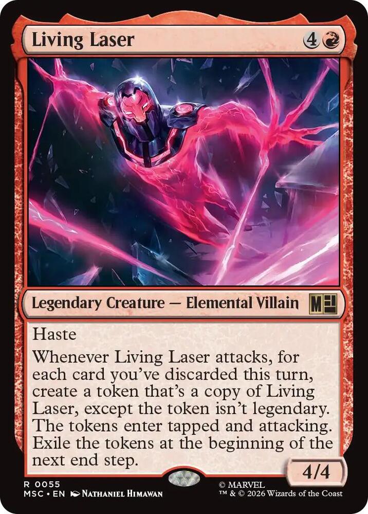 Living Laser 55 (Commander: Marvel Super Heroes)  | Good Games Adelaide SA
