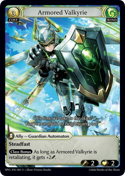 Armored Valkyrie 001 (Supporter Pack 4)  | Good Games Adelaide SA