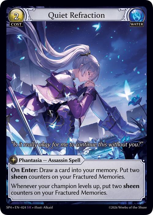 Quiet Refraction 024 (Supporter Pack 4)  | Good Games Adelaide SA