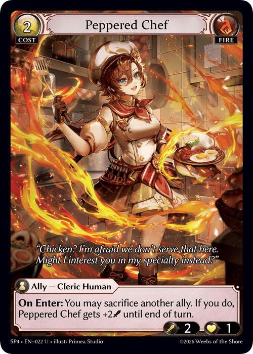 Peppered Chef 022 (Supporter Pack 4)  | Good Games Adelaide SA