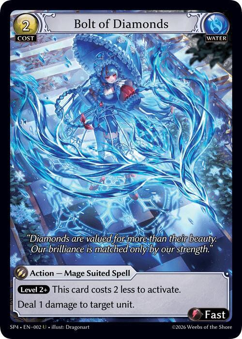 Bolt of Diamonds 002 (Supporter Pack 4)  | Good Games Adelaide SA