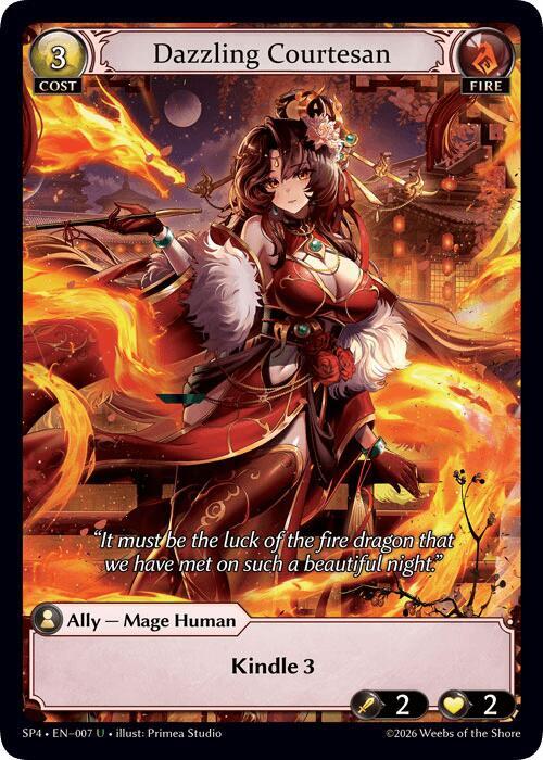 Dazzling Courtesan 007 (Supporter Pack 4)  | Good Games Adelaide SA