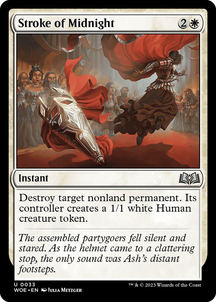Stroke of Midnight 33 (Wilds of Eldraine)  - Foil | Good Games Adelaide SA