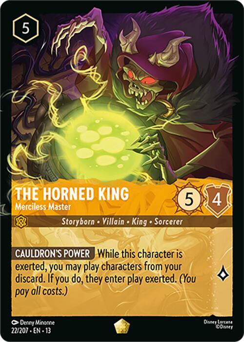 The Horned King, Merciless Master 22/207 (Attack of the Vine!)  | Good Games Adelaide SA