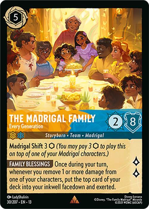 The Madrigal Family, Every Generation 30/207 (Attack of the Vine!)  | Good Games Adelaide SA