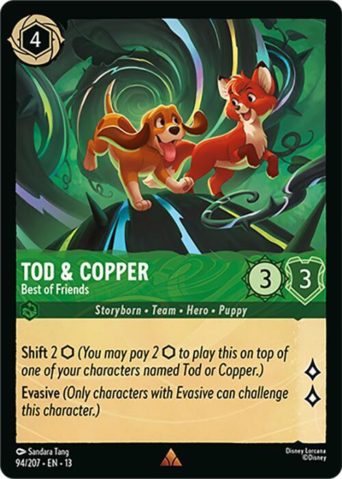 Tod and Copper, Best of Friends 94/207 (Attack of the Vine!)  | Good Games Adelaide SA