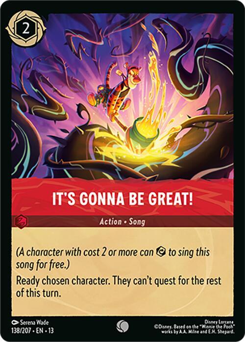 Its Gonna Be Great! 138/207 (Attack of the Vine!)  - Cold Foil | Good Games Adelaide SA