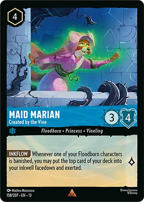 Maid Marian, Created by the Vine 158/207 (Attack of the Vine!)  | Good Games Adelaide SA