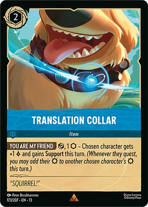 Translation Collar 173/207 (Attack of the Vine!)  | Good Games Adelaide SA