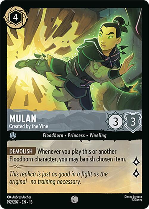 Mulan, Created by the Vine 192/207 (Attack of the Vine!)  | Good Games Adelaide SA