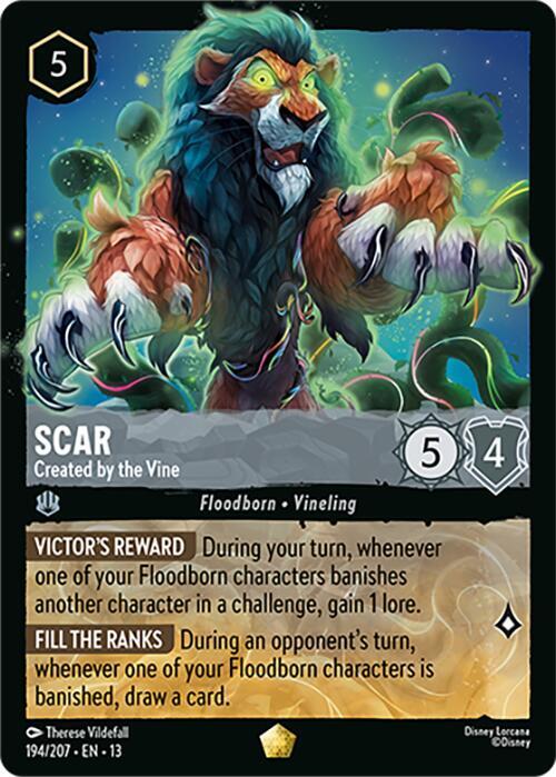 Scar, Created by the Vine 194/207 (Attack of the Vine!)  | Good Games Adelaide SA