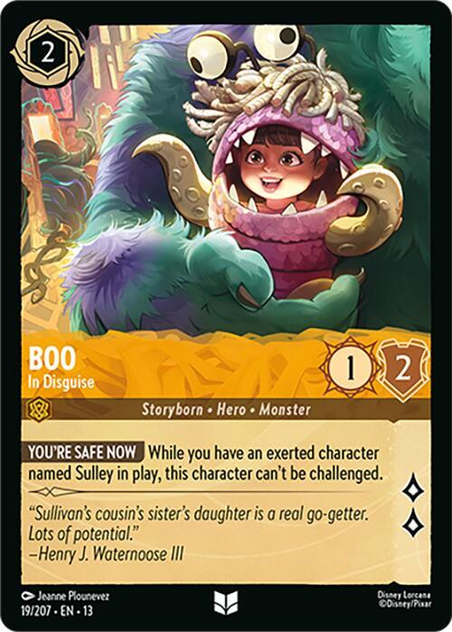 Boo, In Disguise 19/207 (Attack of the Vine!)  - Cold Foil | Good Games Adelaide SA
