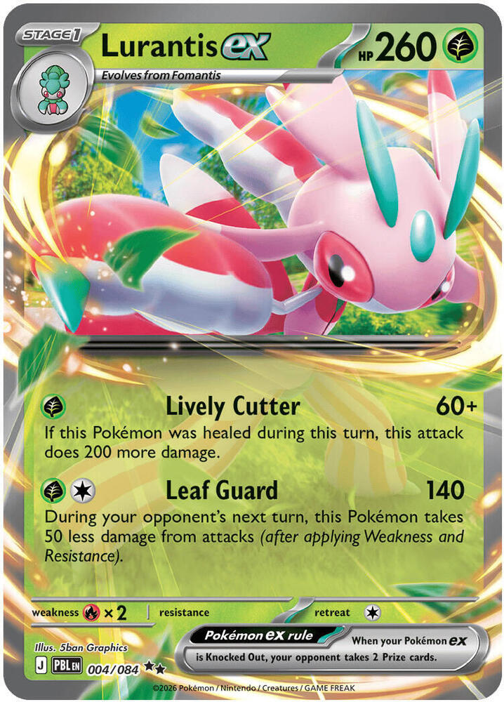 Lurantis ex 004/084 (ME05: Pitch Black)  - Holofoil | Good Games Adelaide SA