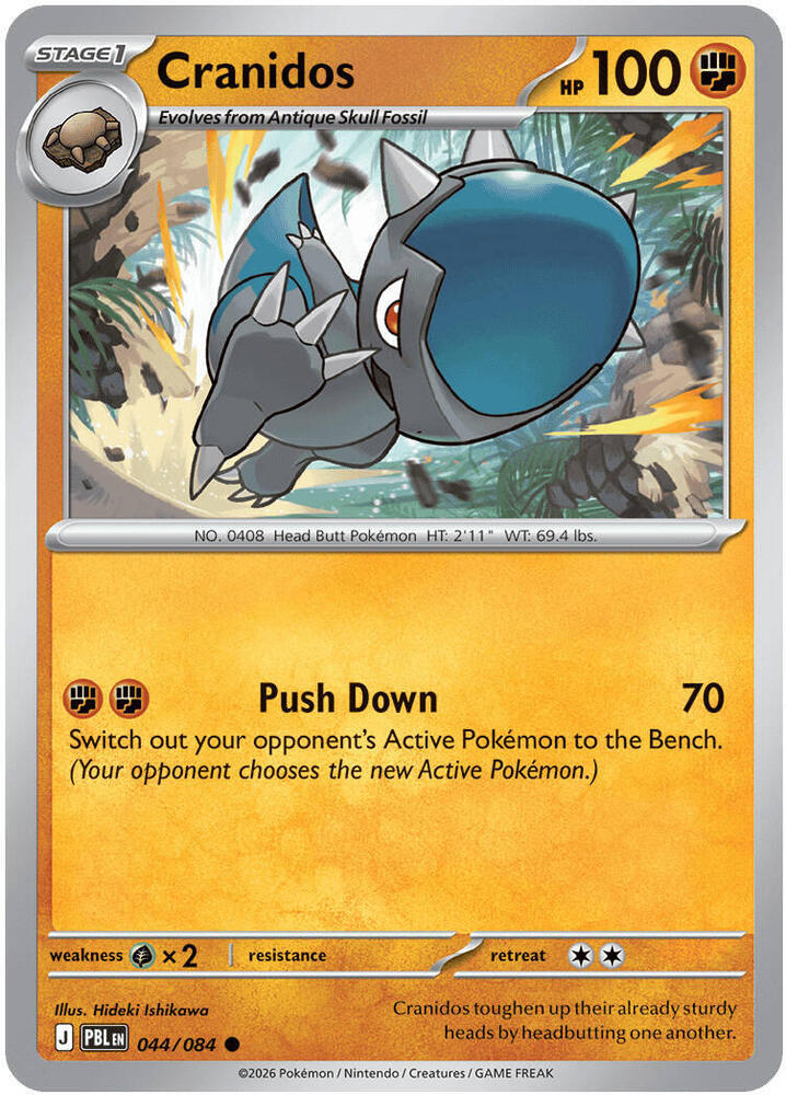 Cranidos 044/084 (ME05: Pitch Black)  | Good Games Adelaide SA