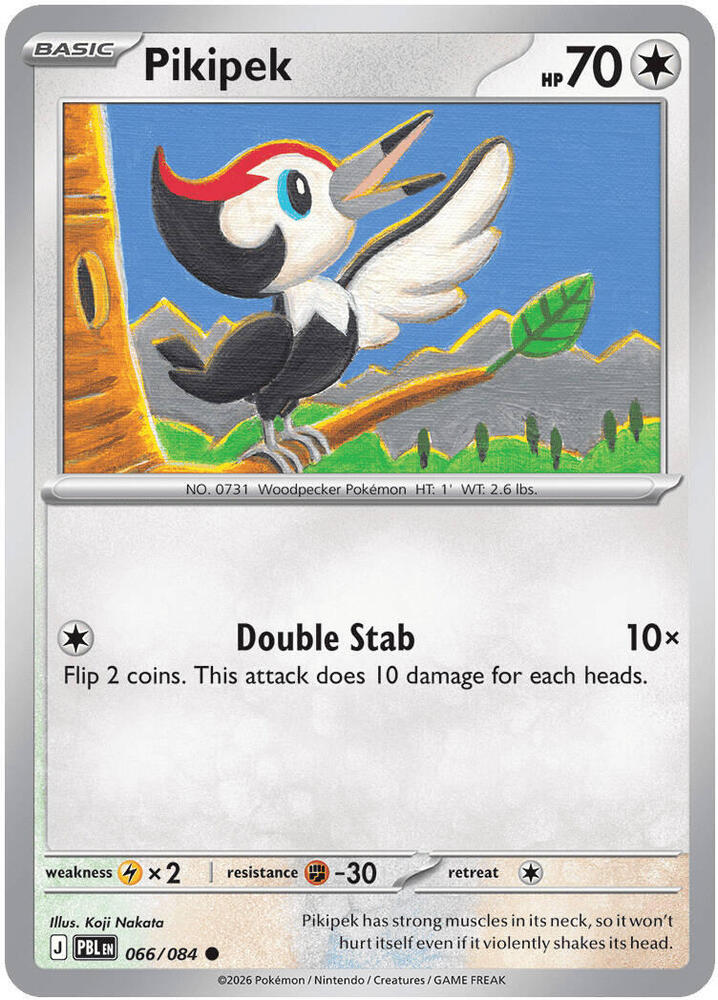 Pikipek 066/084 (ME05: Pitch Black)  - Reverse Holofoil | Good Games Adelaide SA