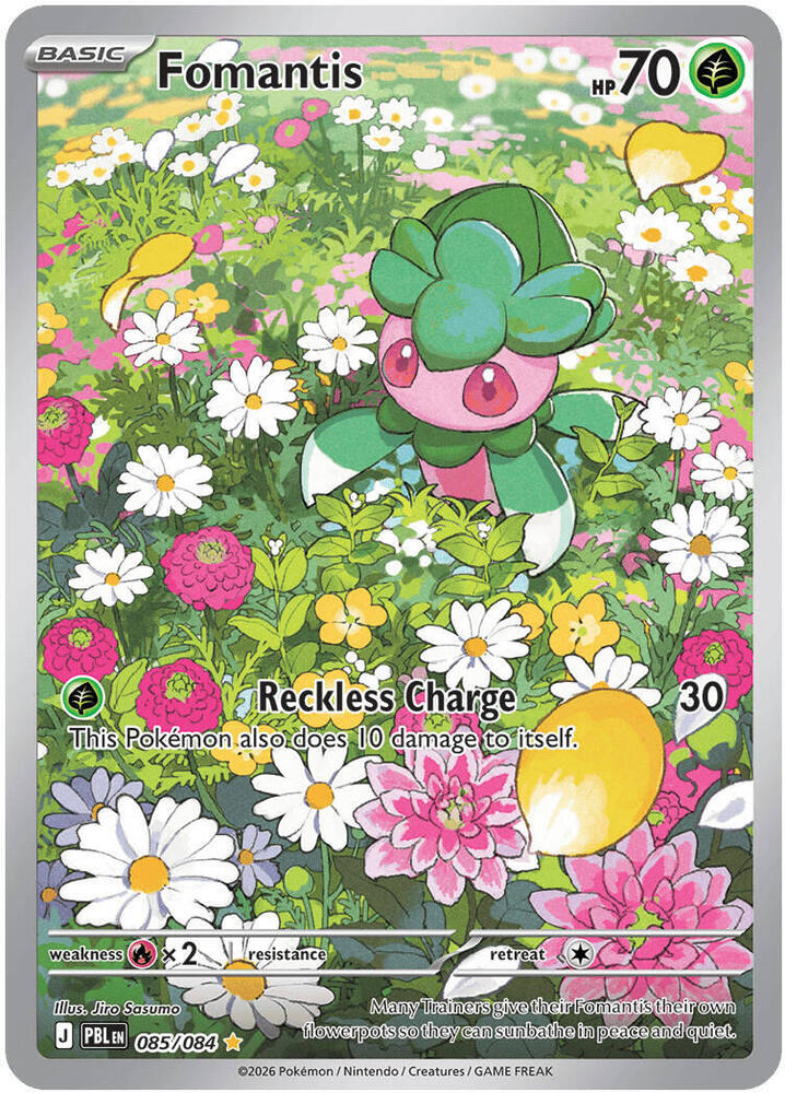Fomantis 085/084 (ME05: Pitch Black)  - Holofoil | Good Games Adelaide SA