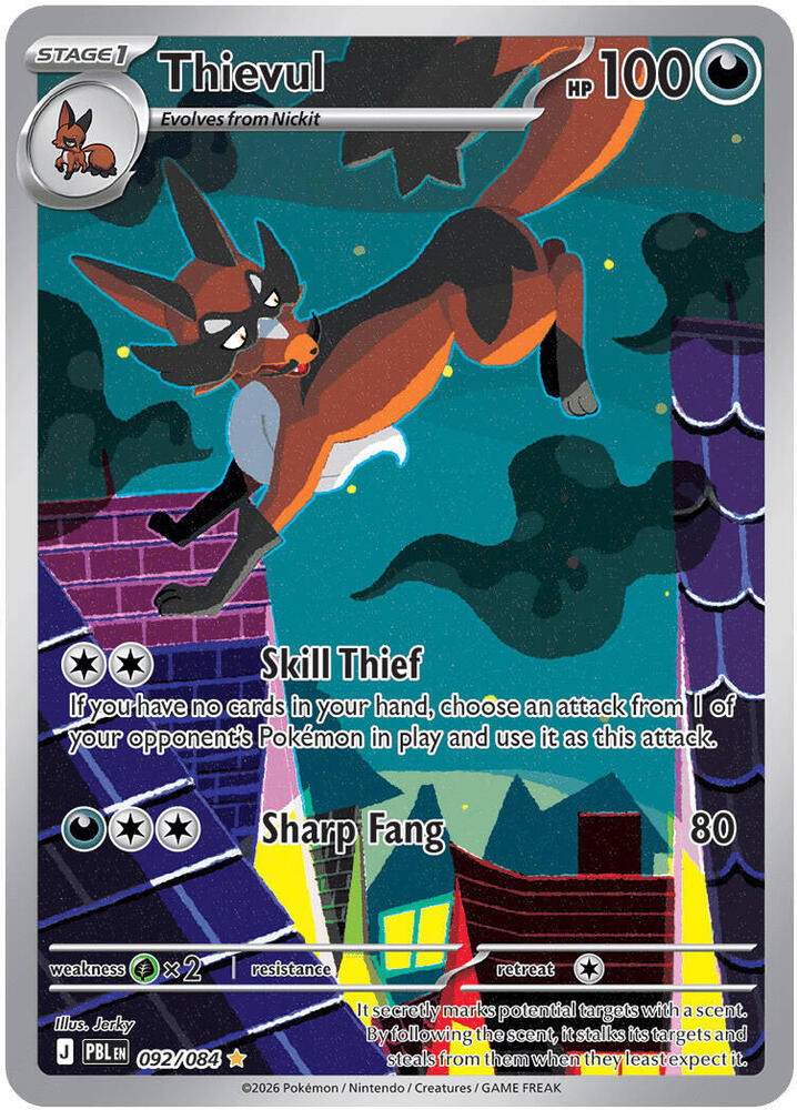 Thievul 092/084 (ME05: Pitch Black)  - Holofoil | Good Games Adelaide SA