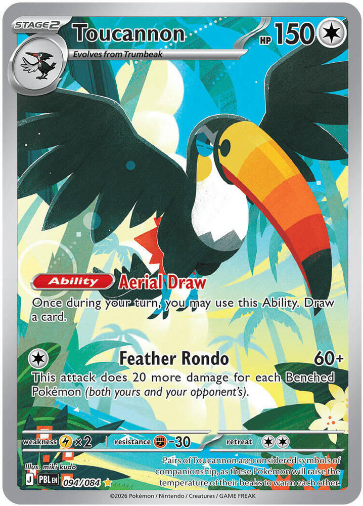 Toucannon 094/084 (ME05: Pitch Black)  - Holofoil | Good Games Adelaide SA