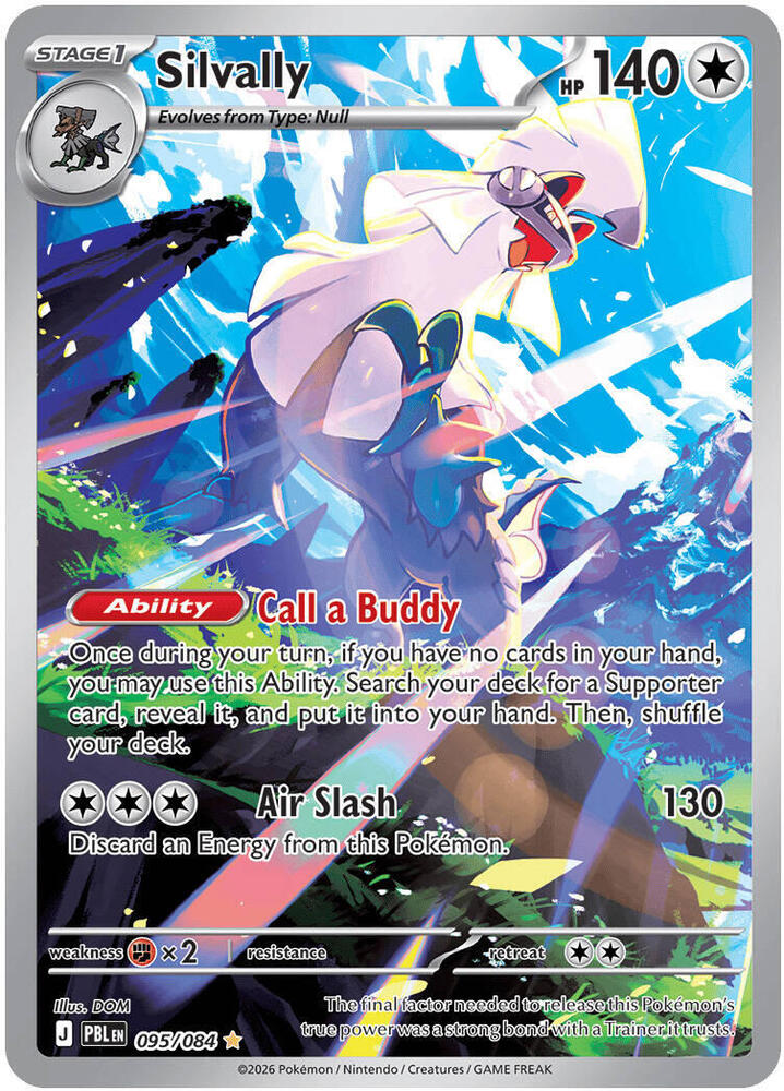 Silvally 095/084 (ME05: Pitch Black)  - Holofoil | Good Games Adelaide SA