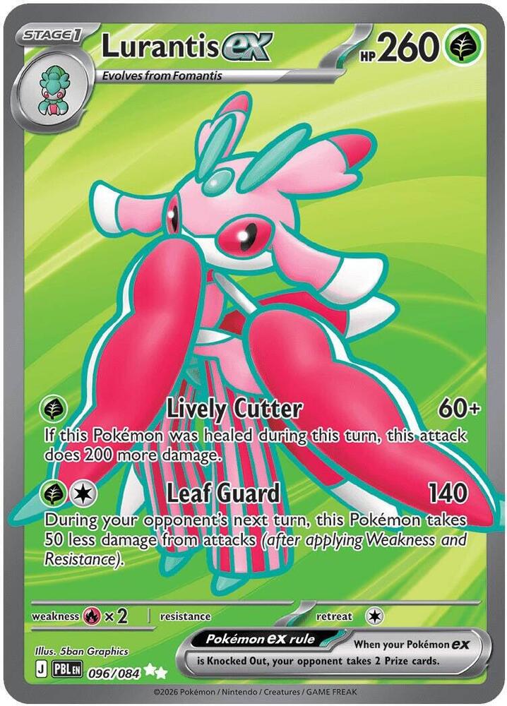 Lurantis ex 096/084 (ME05: Pitch Black)  - Holofoil | Good Games Adelaide SA