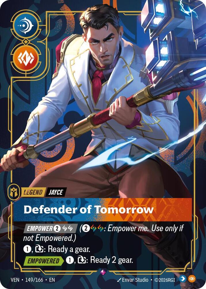 Jayce - Defender of Tomorrow 149/166 (Vendetta)  - Foil | Good Games Adelaide SA