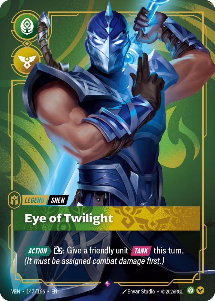 Shen - Eye of Twilight 147/166 (Vendetta)  - Foil | Good Games Adelaide SA