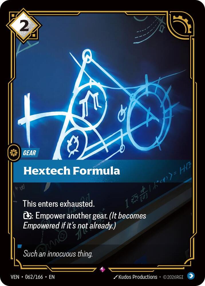 Hextech Formula 062/166 (Vendetta)  - Foil | Good Games Adelaide SA