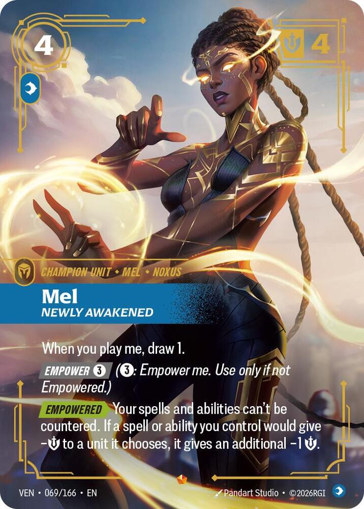 Mel - Newly Awakened 069/166 (Vendetta)  - Foil | Good Games Adelaide SA