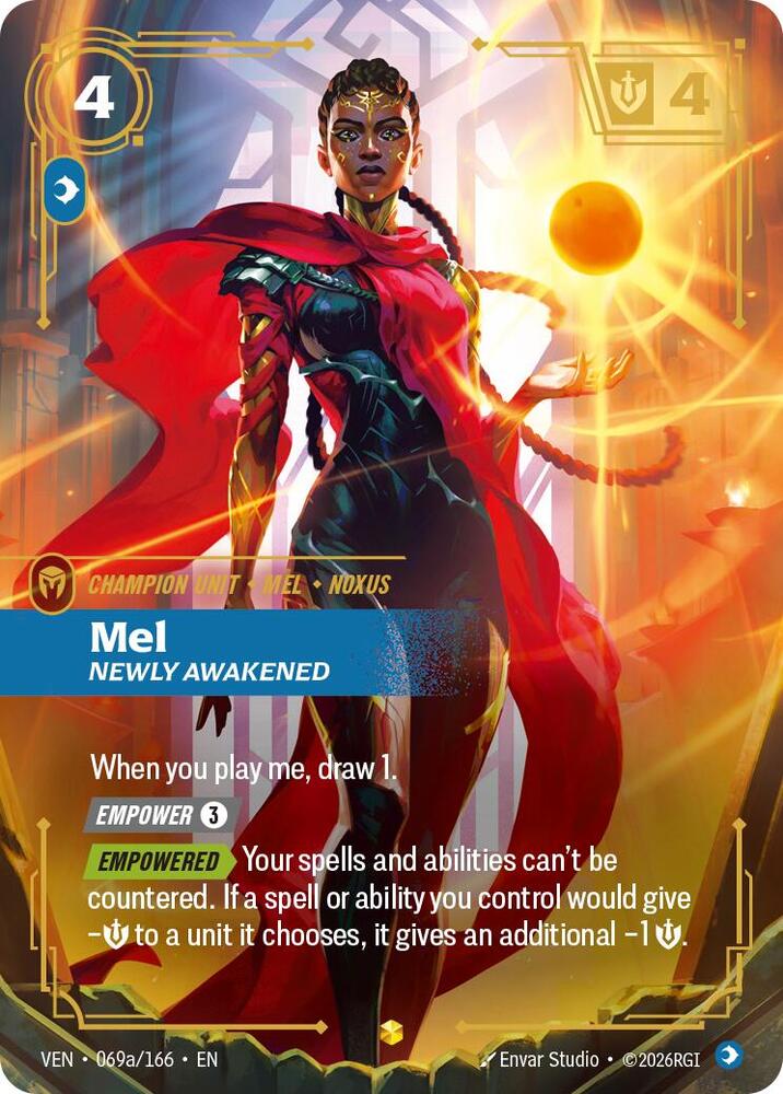 Mel - Newly Awakened 069a/166 (Vendetta)  - Foil | Good Games Adelaide SA