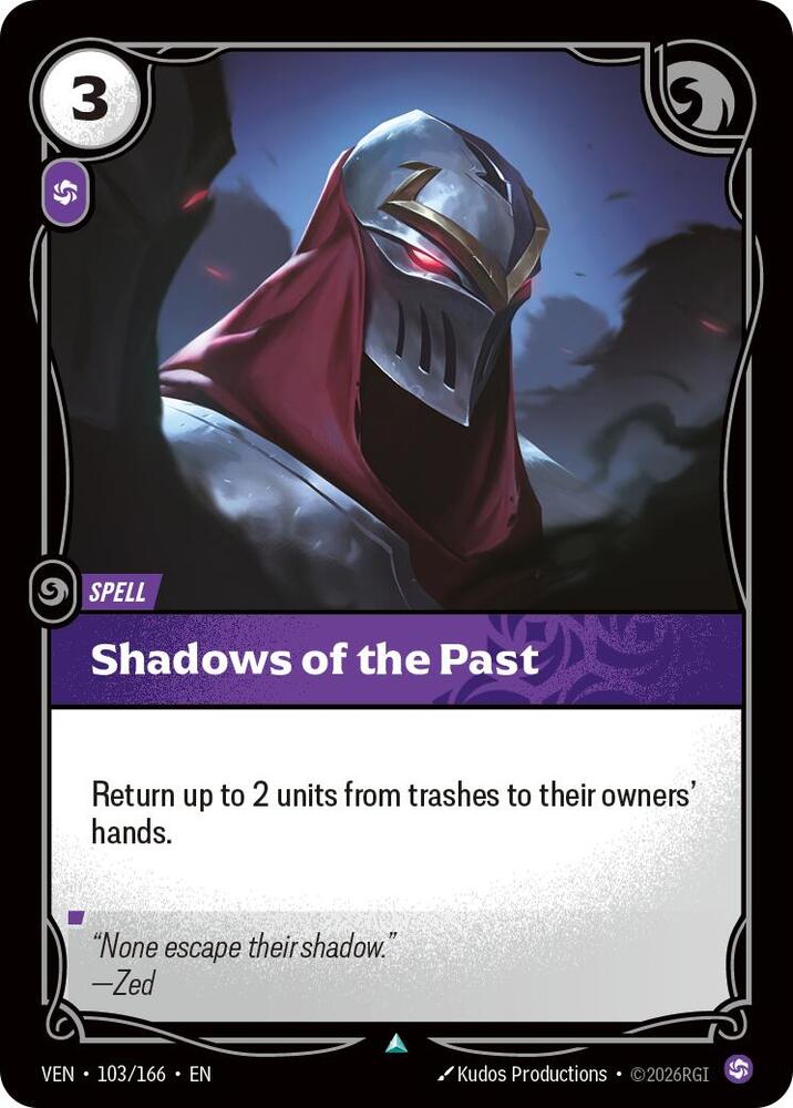 Shadows of the Past (Dupe) 103/166 (Vendetta)  - Foil | Good Games Adelaide SA