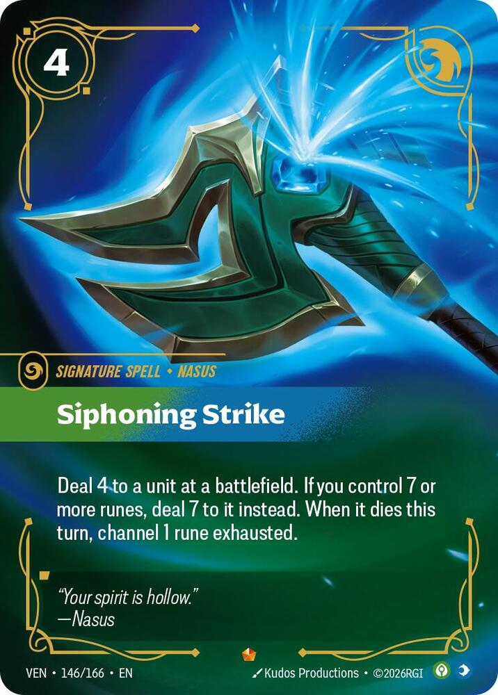 Siphoning Strike 146/166 (Vendetta)  - Foil | Good Games Adelaide SA