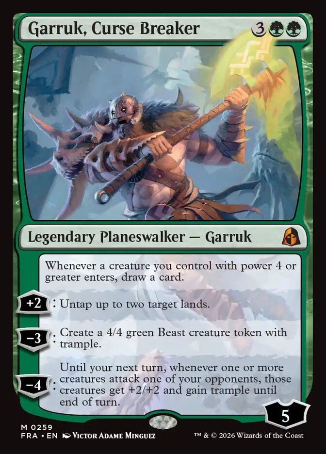 Garruk, Curse Breaker 259 (Reality Fracture)  | Good Games Adelaide SA