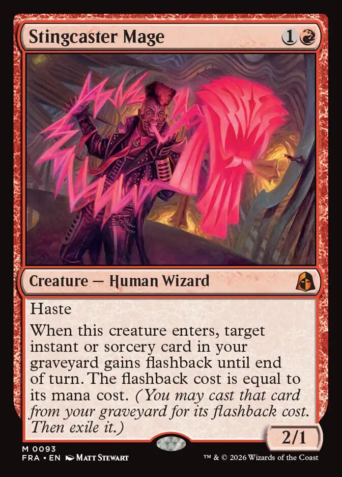 Stingcaster Mage 93 (Reality Fracture)  | Good Games Adelaide SA