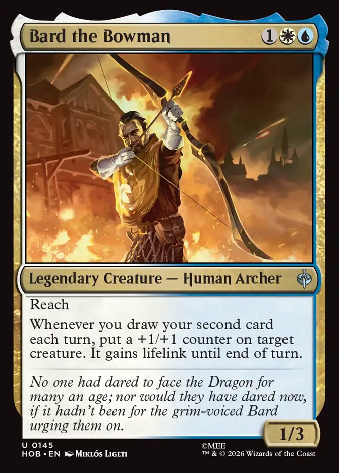 Bard the Bowman 145 (The Hobbit)  - Foil | Good Games Adelaide SA