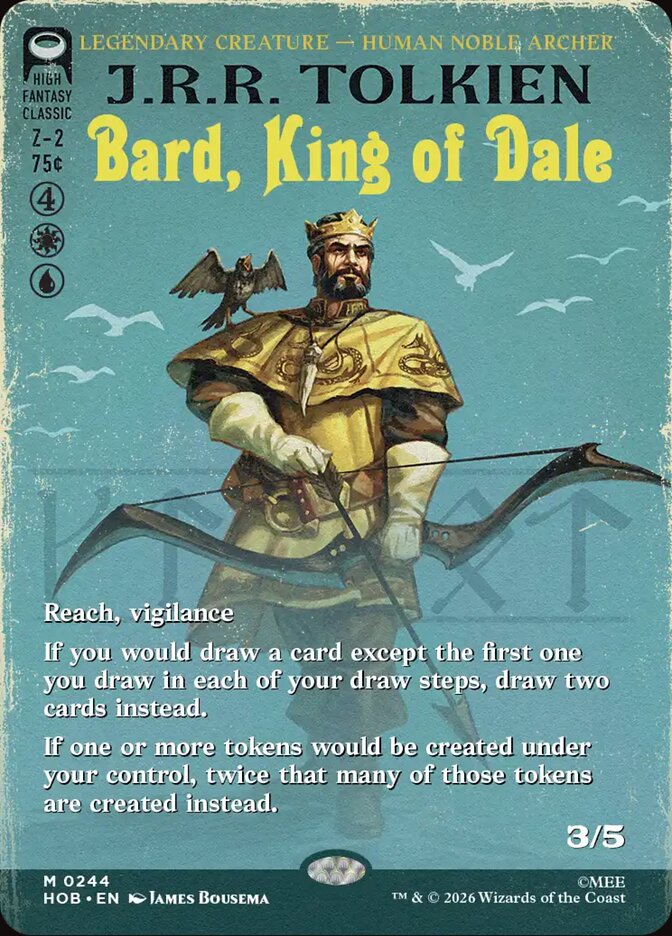 Bard, King of Dale 244 (The Hobbit)  - Borderless | Good Games Adelaide SA