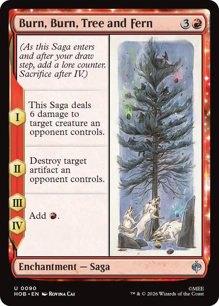 Burn, Burn, Tree and Fern 90 (The Hobbit)  | Good Games Adelaide SA