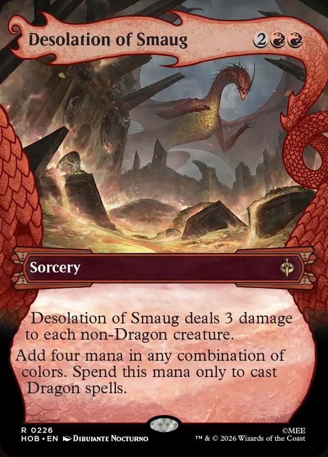 Desolation of Smaug 226 (The Hobbit)  - Showcase Foil | Good Games Adelaide SA