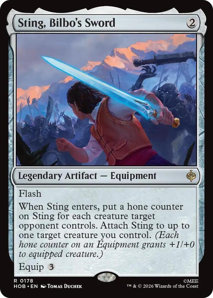 Sting, Bilbo's Sword 178 (The Hobbit)  | Good Games Adelaide SA