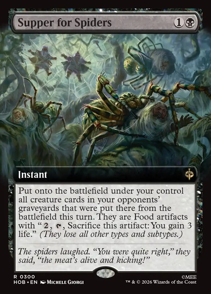 Supper for Spiders 300 (The Hobbit)  - Extended Art | Good Games Adelaide SA