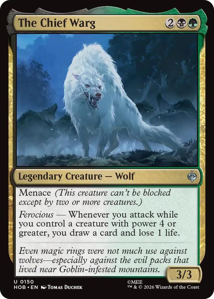 The Chief Warg 150 (The Hobbit)  | Good Games Adelaide SA