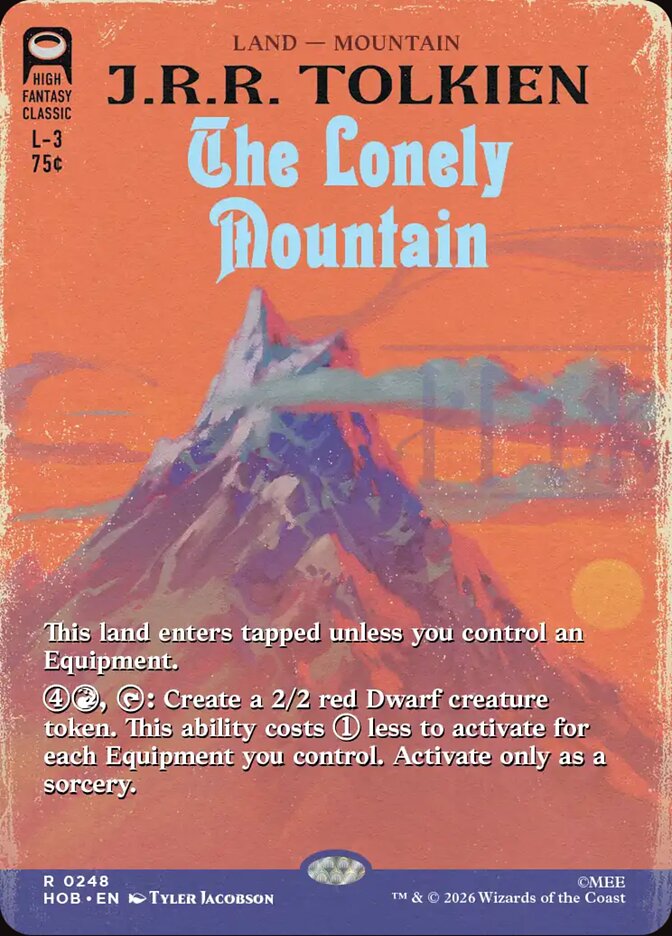 The Lonely Mountain 248 (The Hobbit)  - Borderless | Good Games Adelaide SA