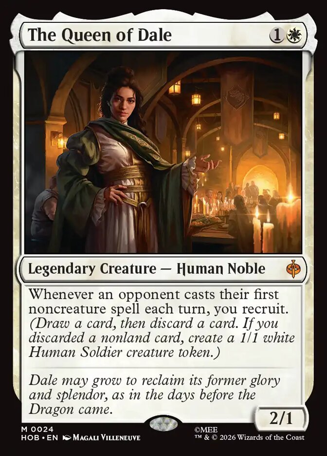 The Queen of Dale 24 (The Hobbit)  - Foil | Good Games Adelaide SA