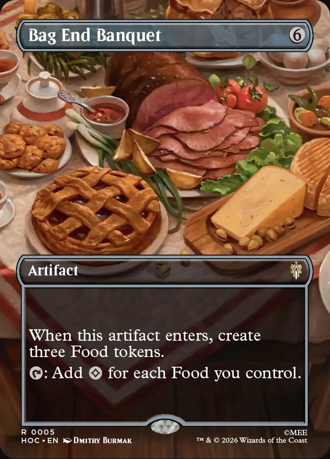 Bag End Banquet 5 (The Hobbit: Eternal-Legal)  - Borderless | Good Games Adelaide SA