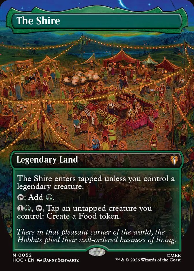 The Shire 52 (The Hobbit: Eternal-Legal)  - Borderless | Good Games Adelaide SA