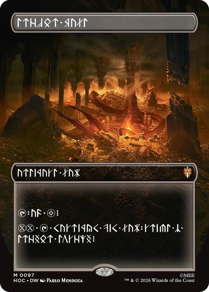 Treasure Vault 97 (The Hobbit: Eternal-Legal)  - Borderless Foil | Good Games Adelaide SA