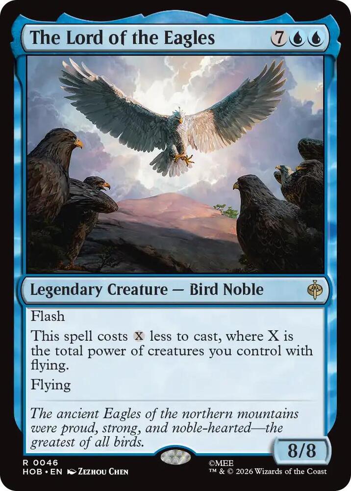 The Lord of the Eagles 46 (The Hobbit)  - Foil | Good Games Adelaide SA