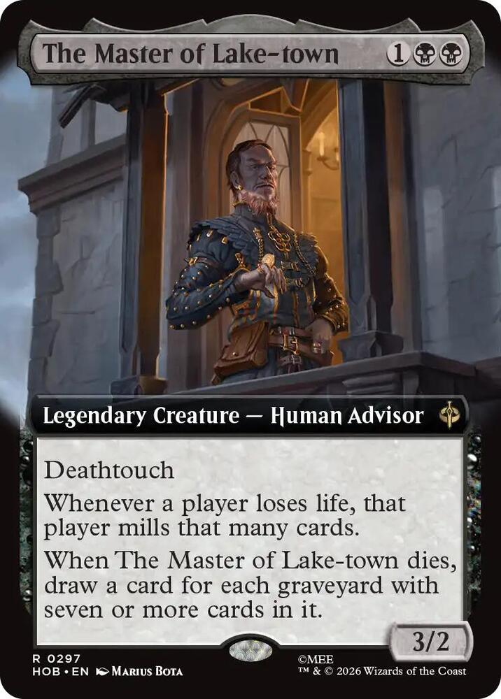 The Master of Lake-town 297 (The Hobbit)  - Extended Art | Good Games Adelaide SA
