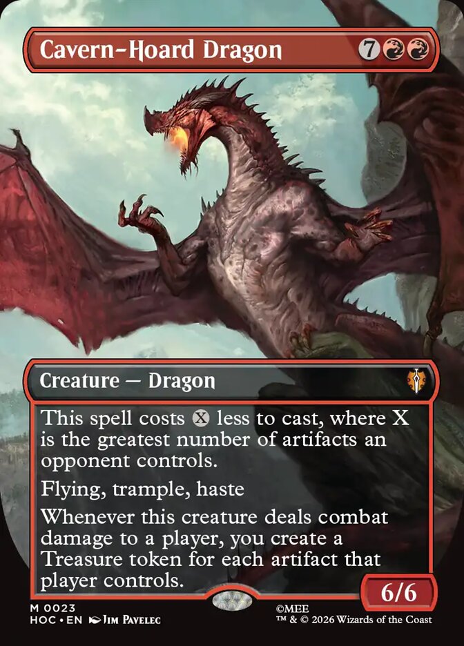 Cavern-Hoard Dragon 23 (The Hobbit: Eternal-Legal)  - Borderless | Good Games Adelaide SA