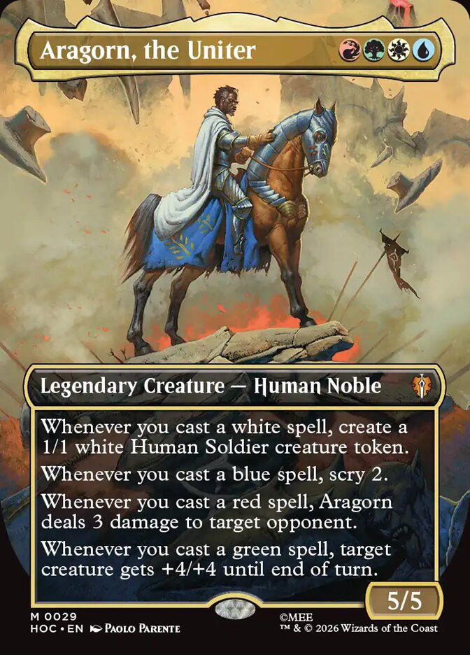 Aragorn, the Uniter 29 (The Hobbit: Eternal-Legal)  - Borderless | Good Games Adelaide SA