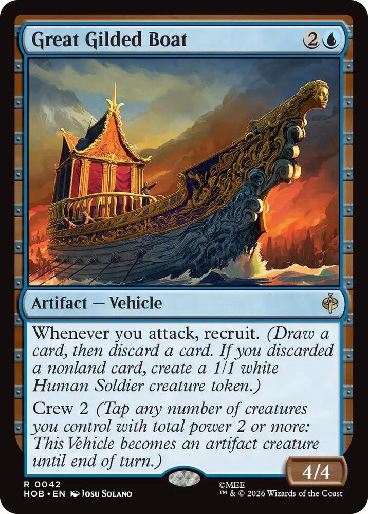 Great Gilded Boat 42 (The Hobbit)  | Good Games Adelaide SA